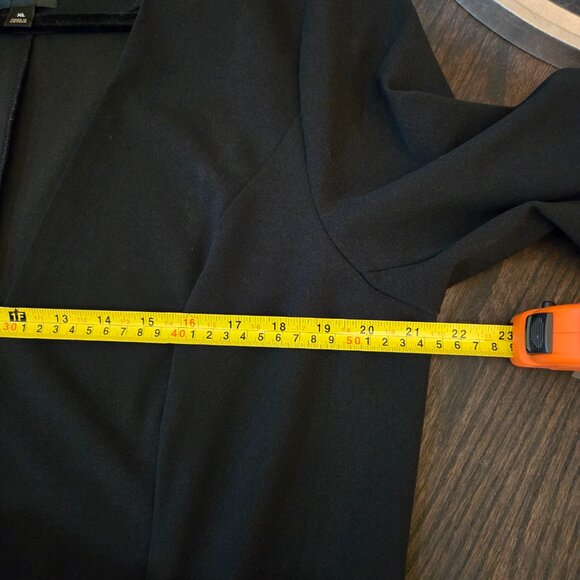 ELLE Black Single-Button Blazer | Women’s Size 8 | Classic Tailored Work Jacket - Picture 12 of 12